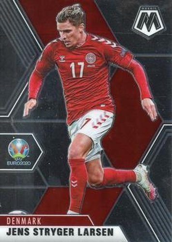 #37 Jens Stryger Larsen - Denmark - 2021 Panini Mosaic UEFA EURO Soccer