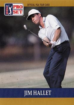#37 Jim Hallet - 1990 Pro Set PGA Tour Golf