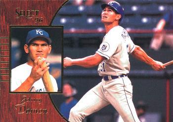 #37 Johnny Damon - Kansas City Royals - 1996 Select Baseball