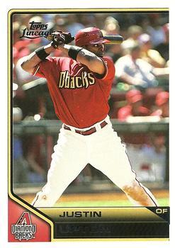 #37 Justin Upton - Arizona Diamondbacks - 2011 Topps Lineage Baseball