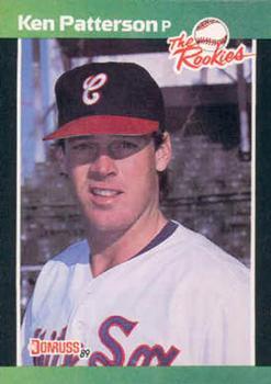 #37 Ken Patterson - Chicago White Sox - 1989 Donruss The Rookies Baseball