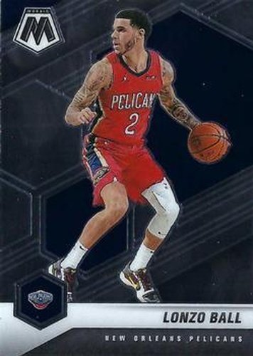 #37 Lonzo Ball - New Orleans Pelicans - 2020-21 Panini Mosaic Basketball