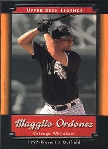 #37 Magglio Ordonez - Chicago White Sox - 2001 Upper Deck Legends Baseball