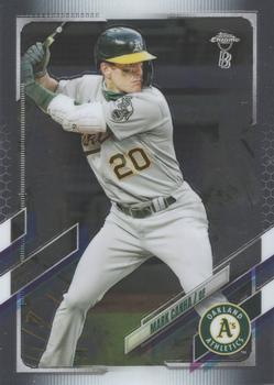 #37 Mark Canha - Oakland Athletics - 2021 Topps Chrome Ben Baller Edition Baseball