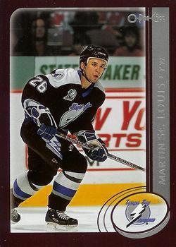 #37 Martin St. Louis - Tampa Bay Lightning - 2002-03 O-Pee-Chee Hockey