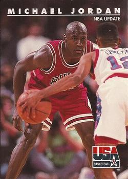 #37 Michael Jordan - USA - 1992 SkyBox USA Basketball