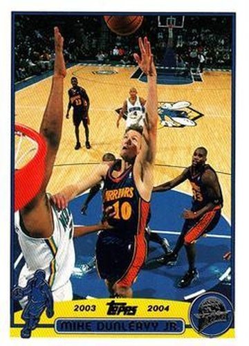 #37 Mike Dunleavy - Golden State Warriors - 2003-04 Topps Basketball