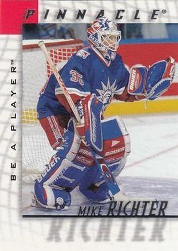 #37 Mike Richter - New York Rangers - 1997-98 Pinnacle Be a Player Hockey