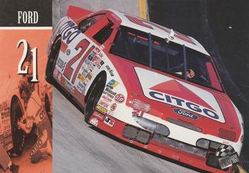 #37 Morgan Shepherd's Car - Wood Brothers Racing - 1995 Press Pass Racing