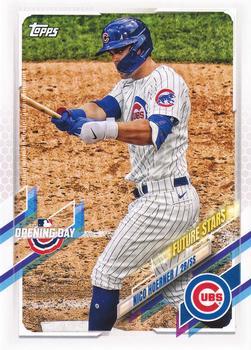 #37 Nico Hoerner - Chicago Cubs - 2021 Topps Opening Day Baseball