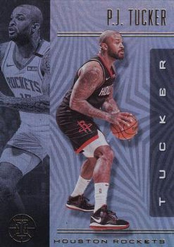 #37 P.J. Tucker - Houston Rockets - 2019-20 Panini Illusions Basketball