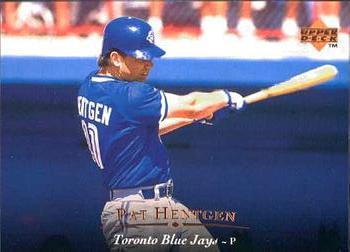 #37 Pat Hentgen - Toronto Blue Jays - 1995 Upper Deck Baseball
