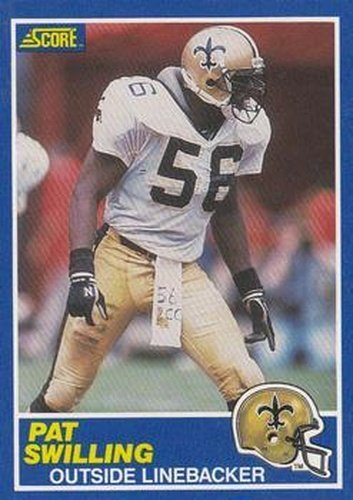 #37 Pat Swilling - New Orleans Saints - 1989 Score Football