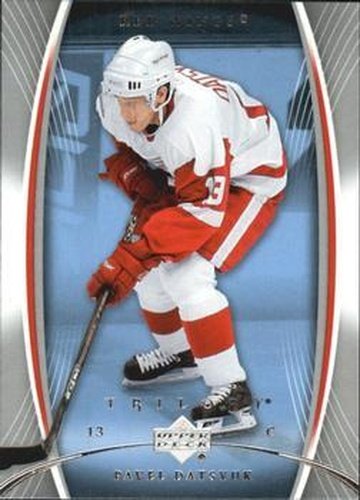 #37 Pavel Datsyuk - Detroit Red Wings - 2007-08 Upper Deck Trilogy Hockey