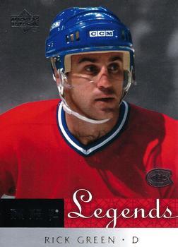 #37 Rick Green - Montreal Canadiens - 2001-02 Upper Deck Legends Hockey