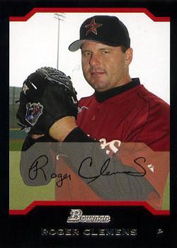 #37 Roger Clemens - Houston Astros - 2004 Bowman Baseball