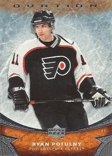 #37 Ryan Potulny - Philadelphia Flyers - 2006-07 Upper Deck Ovation Hockey