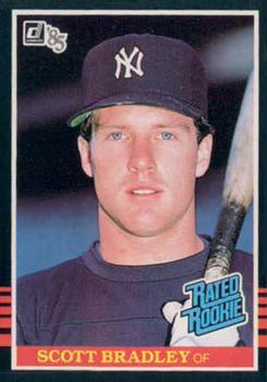 #37 Scott Bradley - New York Yankees - 1985 Donruss Baseball