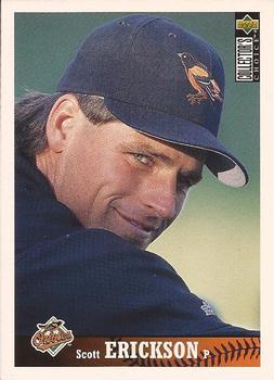 #37 Scott Erickson - Baltimore Orioles - 1997 Collector's Choice Baseball