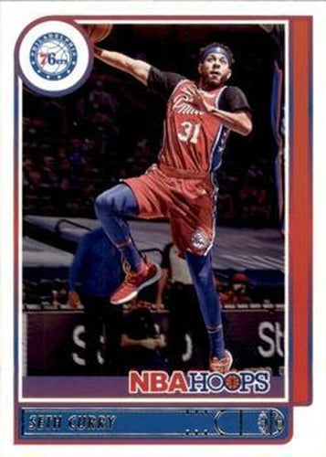#37 Seth Curry - Philadelphia 76ers - 2021-22 Hoops Basketball
