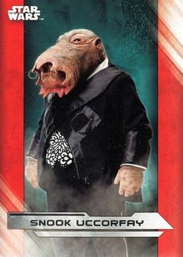 #37 Snook Uccorfay - 2017 Topps Star Wars The Last Jedi