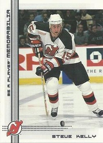 #37 Steve Kelly - New Jersey Devils - 2000-01 Be a Player Memorabilia Hockey