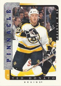 #37 Ted Donato - Boston Bruins - 1996-97 Pinnacle Be a Player Hockey