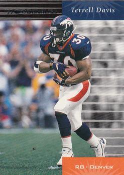 #37 Terrell Davis - Denver Broncos - 1999 Donruss Football