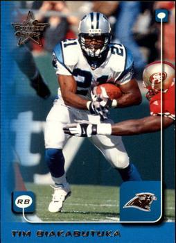 #37 Tim Biakabutuka - Carolina Panthers - 1999 Leaf Rookies & Stars Football