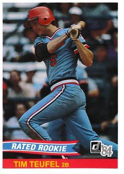 #37 Tim Teufel - Minnesota Twins - 1984 Donruss Baseball