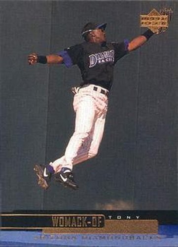 #37 Tony Womack - Arizona Diamondbacks - 2000 Upper Deck Baseball