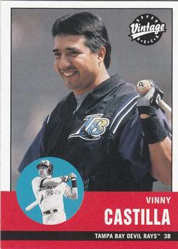 #37 Vinny Castilla - Tampa Bay Devil Rays - 2001 Upper Deck Vintage Baseball