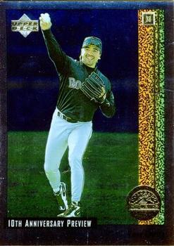 #37 Vinny Castilla - Colorado Rockies - 1998 Upper Deck - 10th Anniversary Preview Baseball