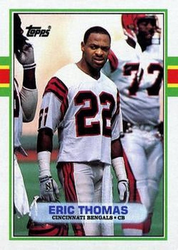 #37 Eric Thomas - Cincinnati Bengals - 1989 Topps Football