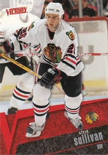 #37 Steve Sullivan - Chicago Blackhawks - 2003-04 Upper Deck Victory Hockey