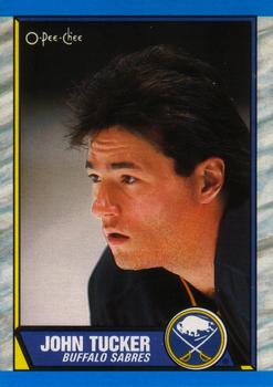#37 John Tucker - Buffalo Sabres - 1989-90 O-Pee-Chee Hockey