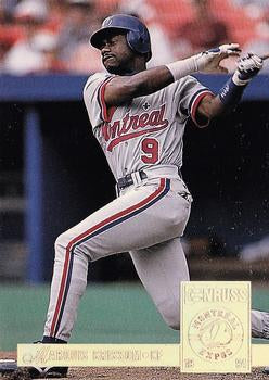 #37 Marquis Grissom - Montreal Expos - 1994 Donruss Baseball - Special Edition