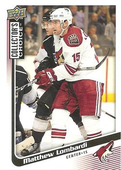 #37 Matthew Lombardi - Phoenix Coyotes - 2009-10 Collector's Choice Hockey