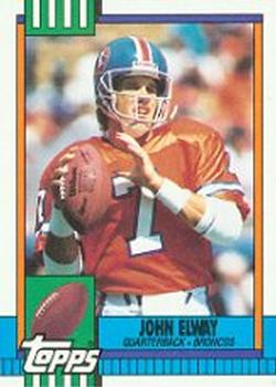 #37 John Elway - Denver Broncos - 1990 Topps Football