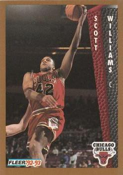 #37 Scott Williams - Chicago Bulls - 1992-93 Fleer Basketball