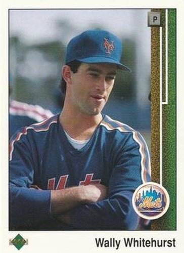 #737 Wally Whitehurst - New York Mets - 1989 Upper Deck Baseball