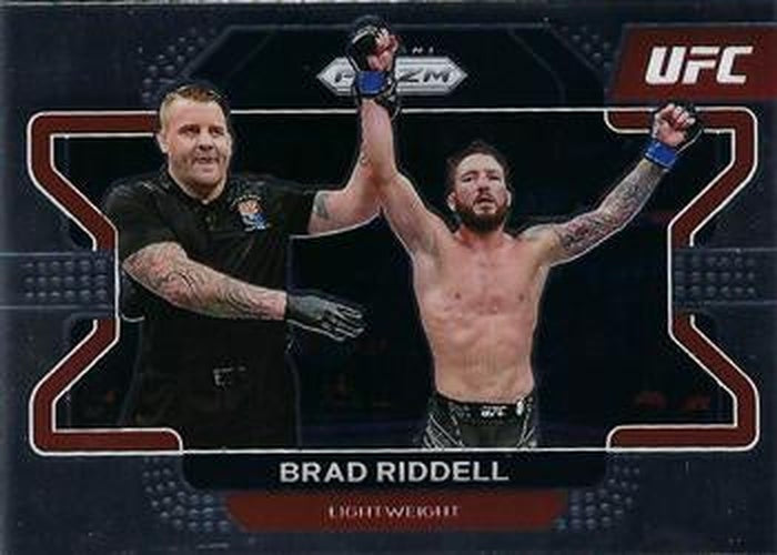 #37 Brad Riddell - 2022 Panini Prizm UFC MMA