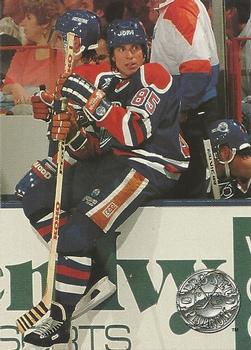 #37 Petr Klima - Edmonton Oilers - 1991-92 Pro Set Platinum Hockey