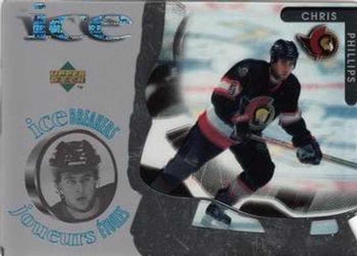 #McD 37 Chris Phillips - Ottawa Senators - 1997-98 Upper Deck Ice McDonald's Hockey