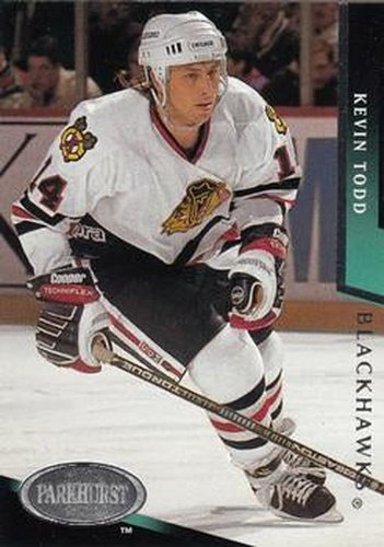 #37 Kevin Todd - Chicago Blackhawks - 1993-94 Parkhurst Hockey