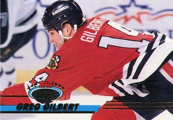 #37 Greg Gilbert - New York Rangers - 1993-94 Stadium Club Hockey