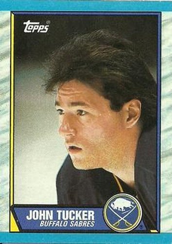 #37 John Tucker - Buffalo Sabres - 1989-90 Topps Hockey