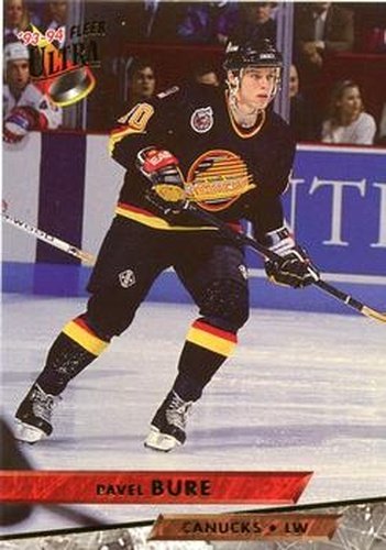 #37 Pavel Bure - Vancouver Canucks - 1993-94 Ultra Hockey