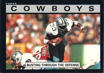 #37 Cowboys Team Leaders - Dallas Cowboys - 1985 Topps Football