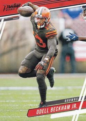 #37 Odell Beckham Jr. - Cleveland Browns - 2020 Panini Prestige Football